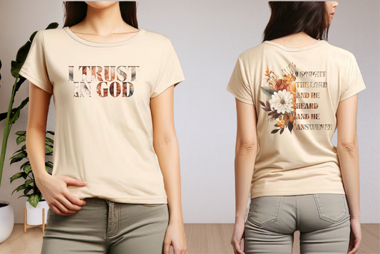 I trust in God